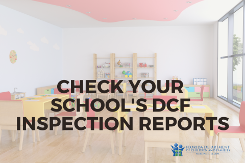 Checking your school's DCF inspection reports