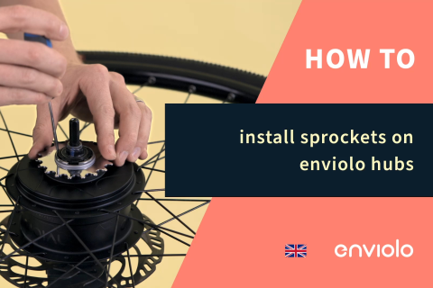 Assembly of the sprockets (E-CVP-A1)