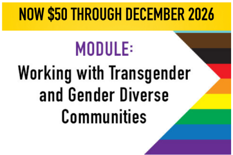 Working with Transgender and Gender Diverse Communities