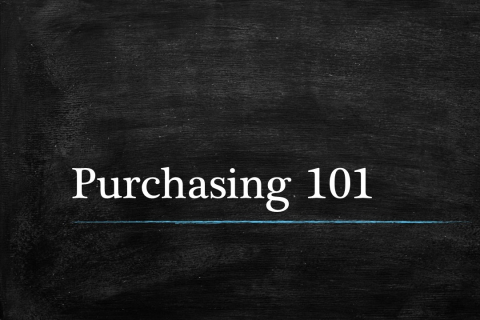 Purchasing 101 - FY26 (Purchasing 101)