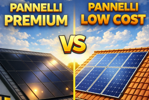 Cambiare Energia 3 - Pannelli premium vs low cost