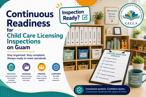 Continuous Readiness for Child Care Licensing Inspections on Guam