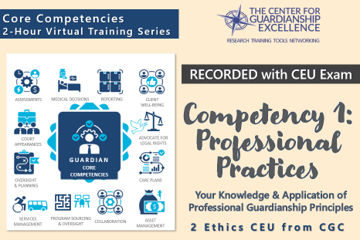 Competency 1: Professional Practices Recording + CEU Exam