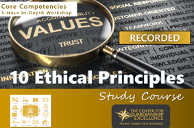 10 Ethical Principles Study Course Recording