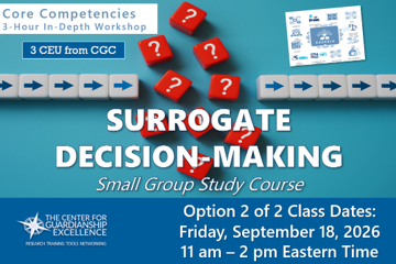 TX - Surrogate Decision-Making Study Course 9.18.2026