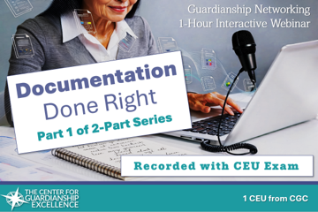 WA - Documentation Done Right Part 1 Recording + CEU Exam