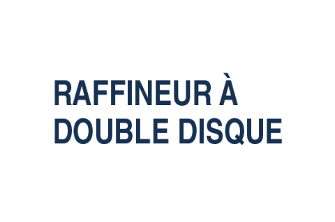 CMS 176R RAFFINEUR À DOUBLE DISQUE (FHUMMHUMCMS176R)