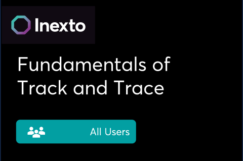 Fundamentals of Track & Trace (INX001)