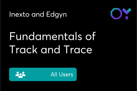Fundamentals of Track & Trace (INX001)