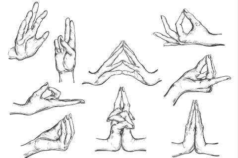 Les Mudras : tout est entre vos mains
