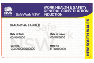 Construction Induction - White Card (CPCWHS1001)