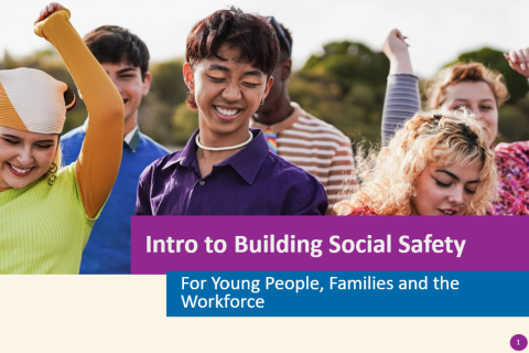 Intro to Building Social Safety for Young People, Families, and the Workforce (SAY001)