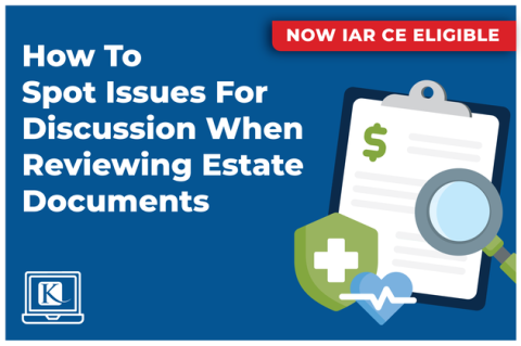 How To Spot Issues For Discussion When Reviewing Estate Documents