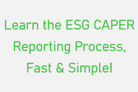 ESG CAPER Training 2026
