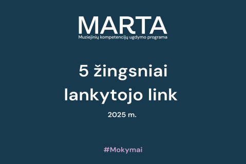 5 žingsniai lankytojo link