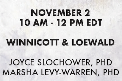 Nov 2, 2025: Loewald and Winnicot: Finding the other