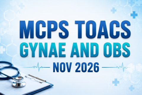 MCPS TOACS (GYNAE & OBS) NOV 2026 BY DR MARIA RAfI (CATELOG 9)