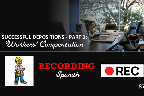 SUCCESSFUL DEPOSITIONS - Part 1