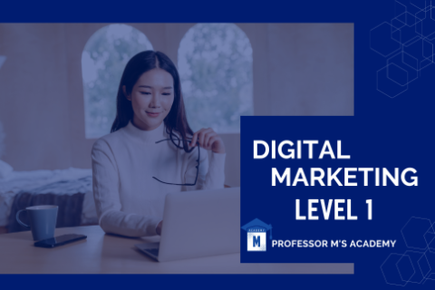 Digital Marketing Level 1 | LIVE | Sept 4-7, 2023