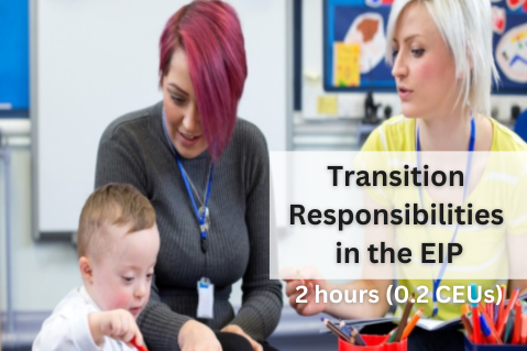 Transition Responsibilities in the EIP - 2 hours (0.2 CEUs)