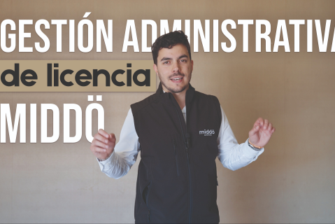 1.5 Gestión administrativa de licencia middö