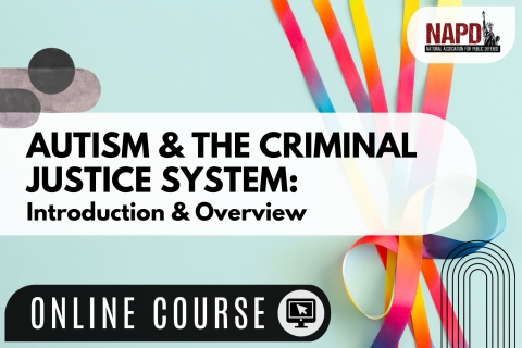 Autism and the Criminal Justice System: Introduction and Overview
