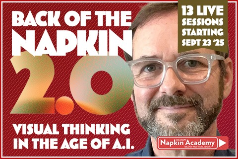 Back of the Napkin 2.0: Visual Thinking in the Age of Ai (A1)