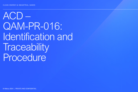 ACD - QAM-PR-016: Identification and Traceability Procedure (ACD125)