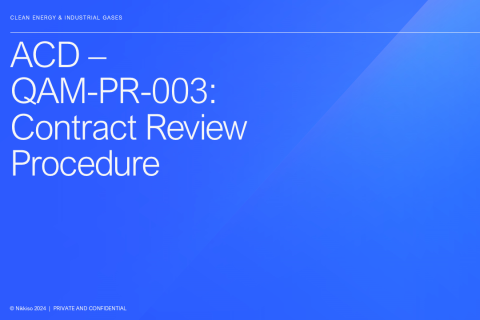 ACD - QAM-PR-003: Contract Review Procedure (ACD127)