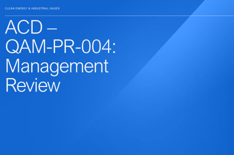 ACD - QAM-PR-004: Management Review (ACD131)