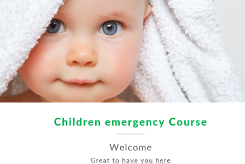 Paediatric First Aid Course