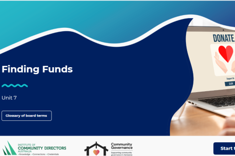 NZ CCD: Unit 7 (Finding funds)