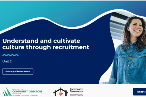 NZ CCD: Unit 2 (Understand and cultivate organisational culture)