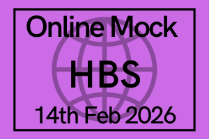 HBS (Online Mock) - 14th Feb 2026