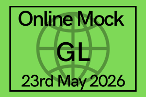 GL (Online Mock) - 23rd May 2026