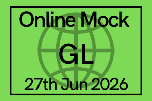 GL (Online Mock) - 27th Jun 2026