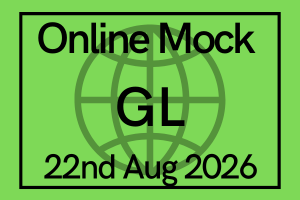 GL (Online Mock) - 22nd Aug 2026