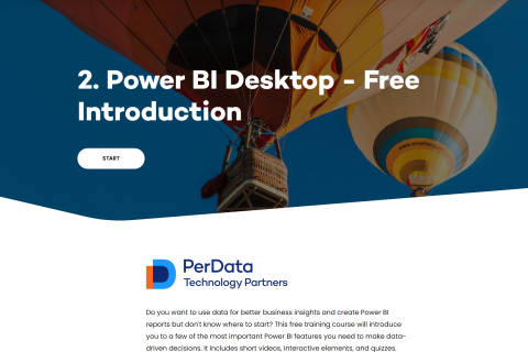 Power BI Desktop Introduction