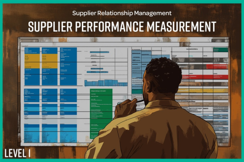 Supplier performance measurement (SPM) - Level 1 (PSRM28a)
