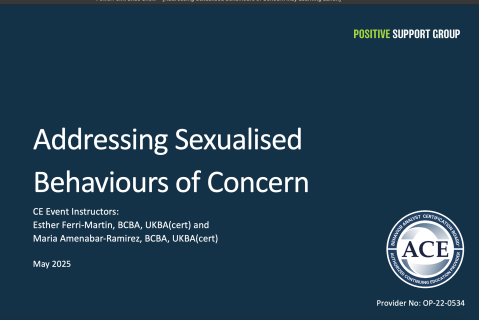 Addressing Sexualised Behaviours of Concern
