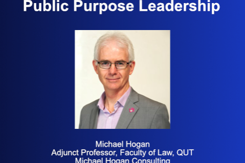 Public Purpose Leadership with Michael Hogan