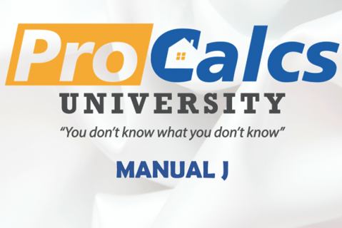 Manual J (Course 214)