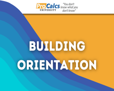 Building Orientation - Intro to Load Calculations for Residential Buildings