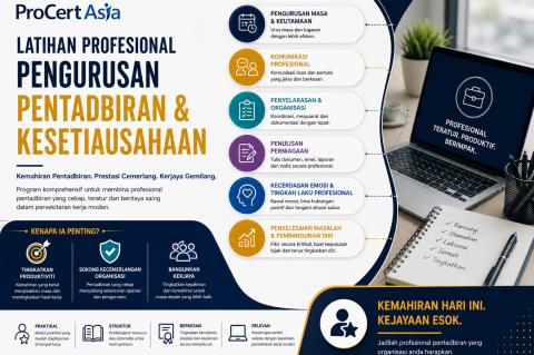 Latihan Profesional Pengurusan Pentadbiran & Kesetiausahaan