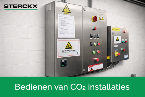 Bedienen van CO₂ installaties