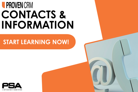 5. Proven CRM: Understanding Contacts & Information (CRM-005-REQ)