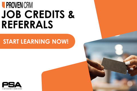 8. Proven CRM: Understanding Job Credits & Referrals (CRM-008-REQ)