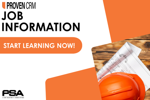 9. Proven CRM: Understanding Job Information (CRM-009-REQ)