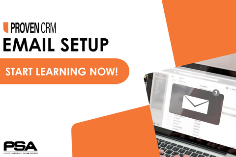 1. Proven CRM: Email Setup (CRM-A001)