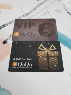 1.15 masseur QoQo Digital Gift Cards & VIP Rewards Cards (Masseur Version) (MAS03)
